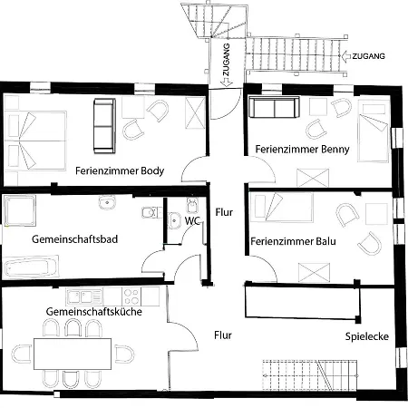 Pferdehof Am Burgsberg, Ferienzimmer, Monteurzimmer Seifhennersdorf Exterior photo